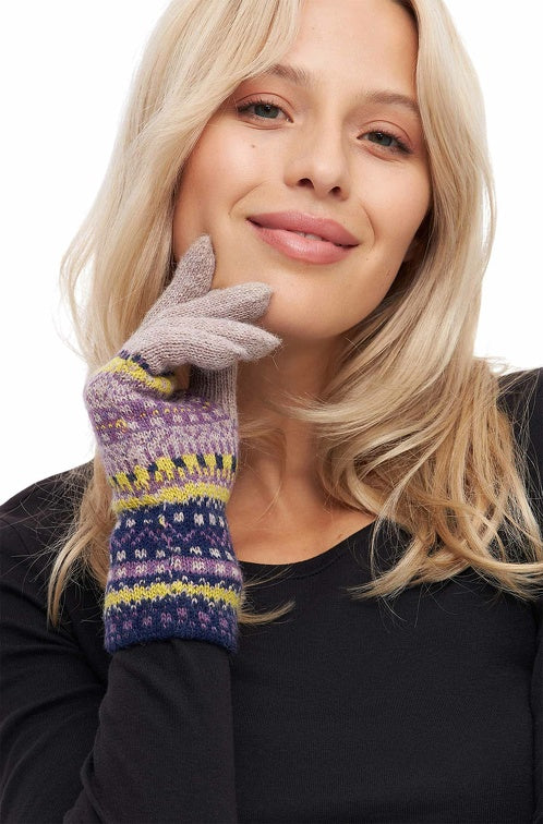 Fingerhandschuhe DILAYA aus 100% Alpaka