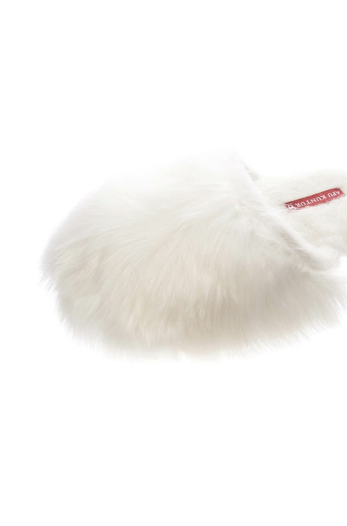 Pantoffeln KUSCHEL aus 100% Alpaka Fell