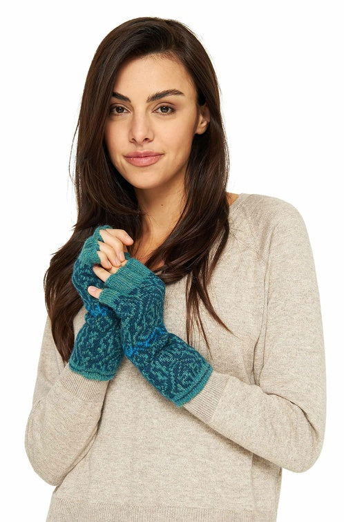 Fingerlose Handschuhe CHIMU aus 100% Baby Alpaka