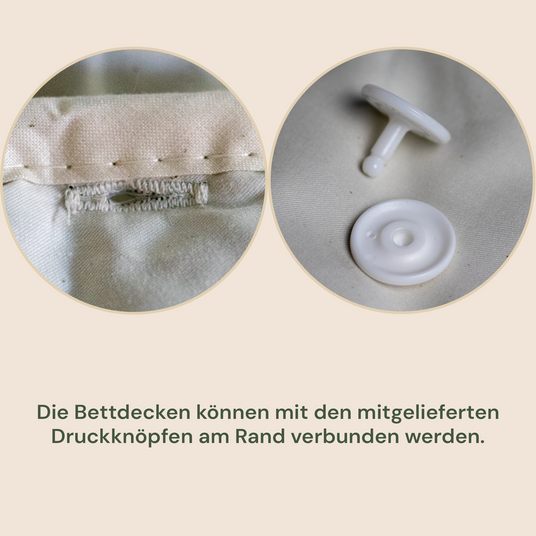 Alpaka Bettdecke 4-Jahreszeiten 135x200cm - Geprüfte Retoure von Alpaka Store Deutschland