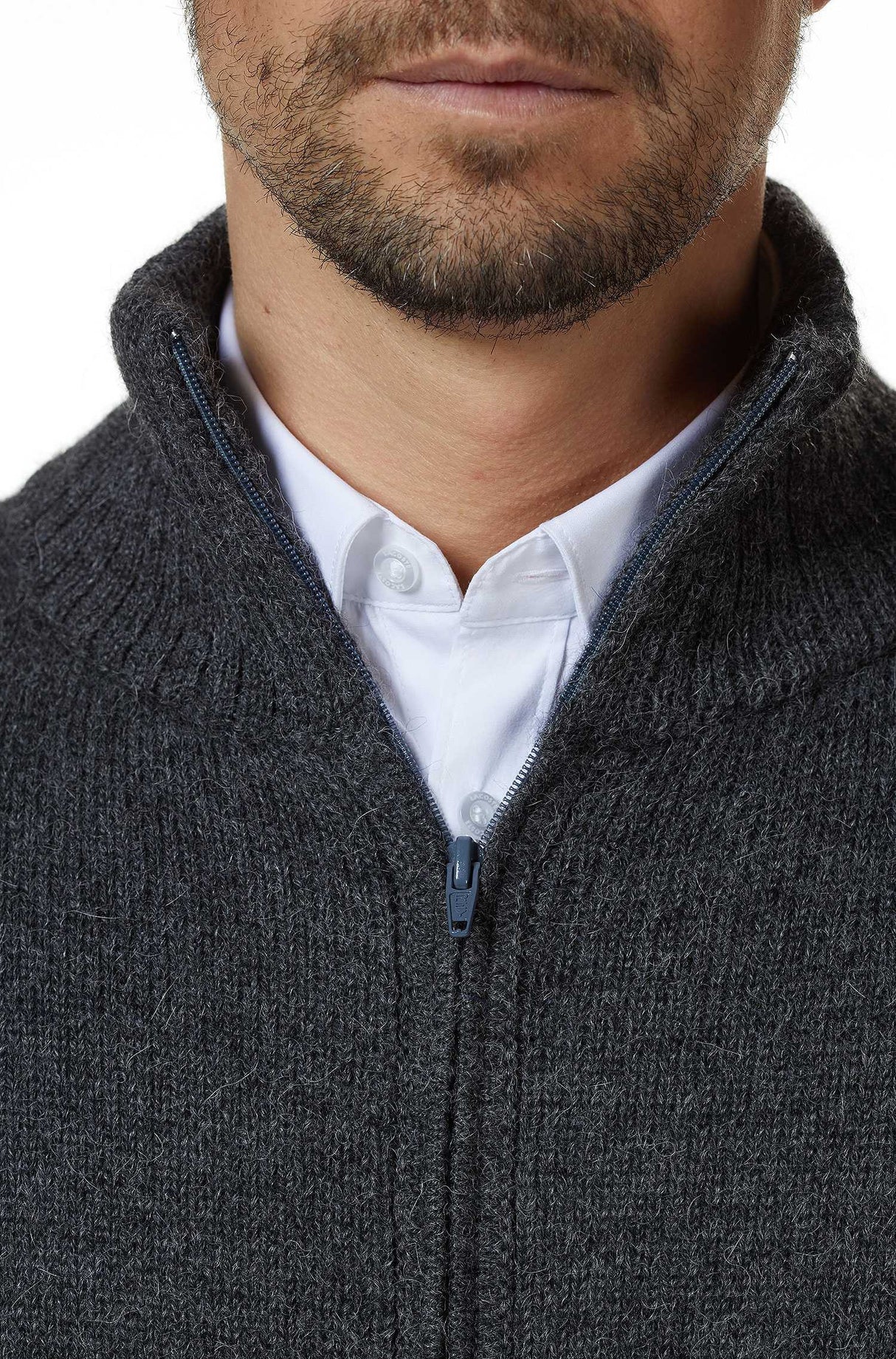 Strickjacke RONALDO XXXL aus 100% Alpaka