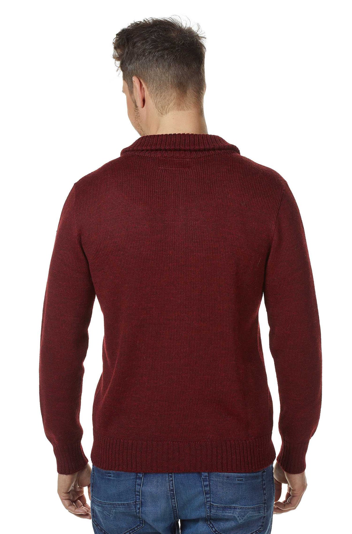 Strickjacke Herren RONALDO aus 100% Alpaka