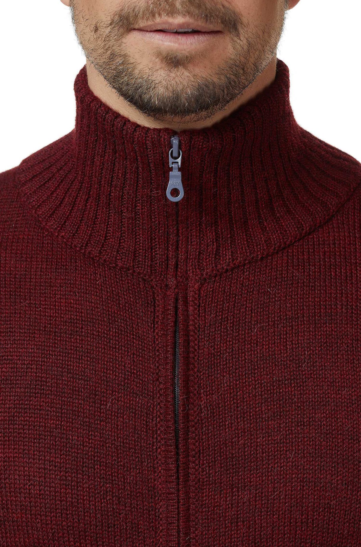 Strickjacke Herren RONALDO aus 100% Alpaka