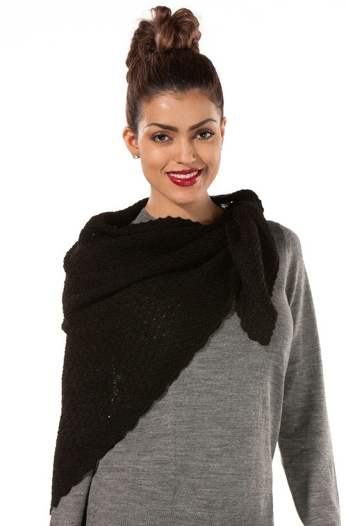 Schal Dreieck MARIPOSA aus 100% Alpaka