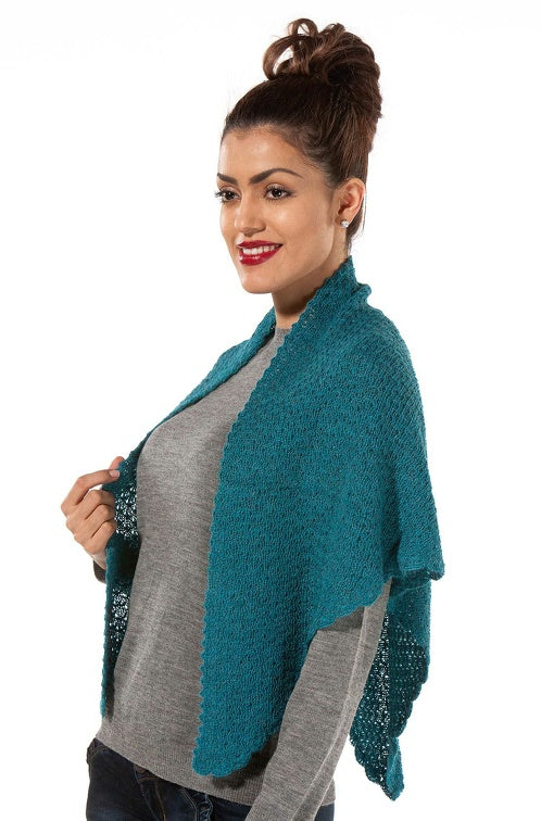 Schal Dreieck MARIPOSA aus 100% Alpaka