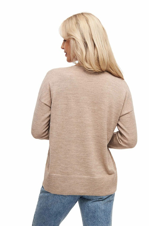 Pullover AMBRA aus 70% Bio-Baumwolle und 30% Alpaka