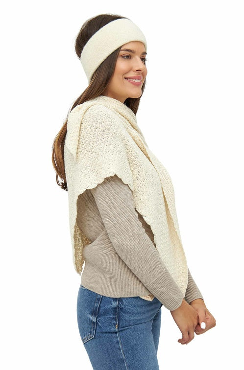 Schal Dreieck MARIPOSA aus 100% Alpaka