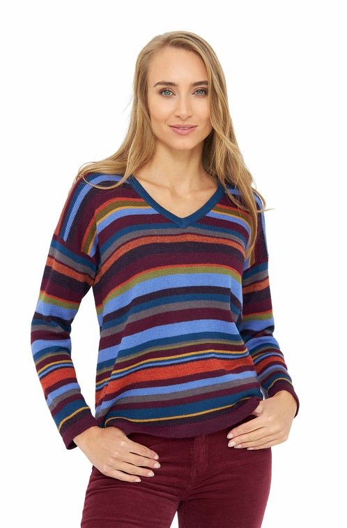 Pullover ARCO IRIS aus 100% Alpaka arco iris
