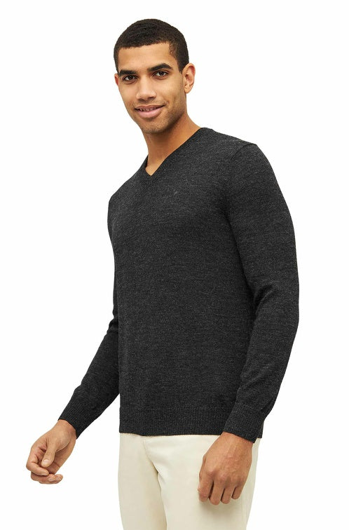 Pullover Feinstrick BASIC aus 100% Alpaka