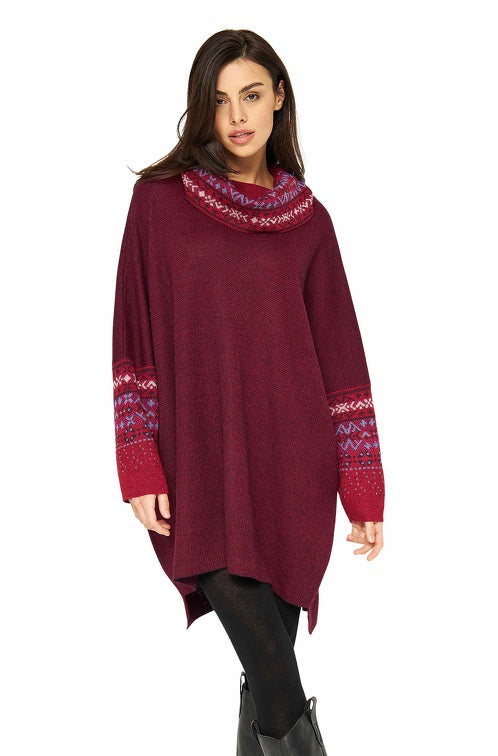 Rollkragen-Pullover PUKA aus 100% Alpaka