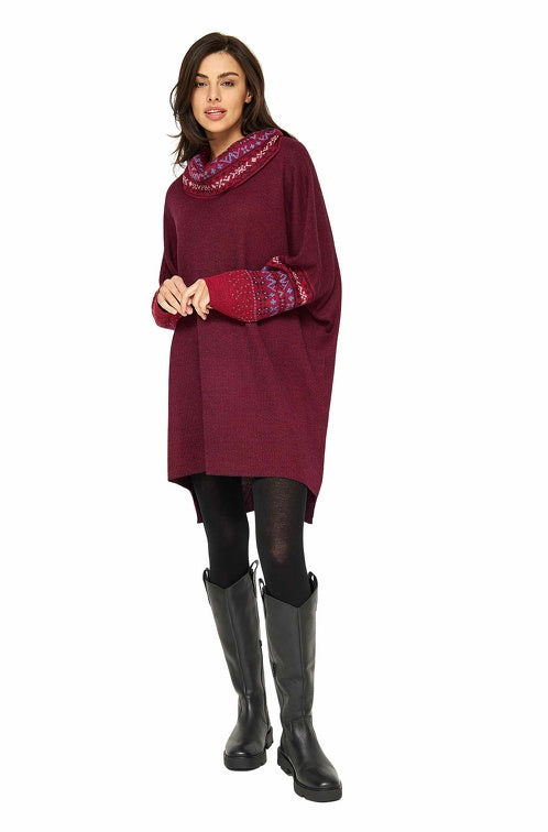 Rollkragen-Pullover PUKA aus 100% Alpaka