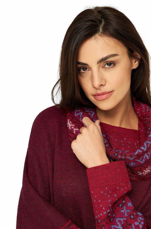 Rollkragen-Pullover PUKA aus 100% Alpaka