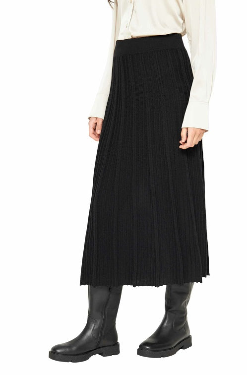 Plissee Rock STELLA aus 100% Alpaka