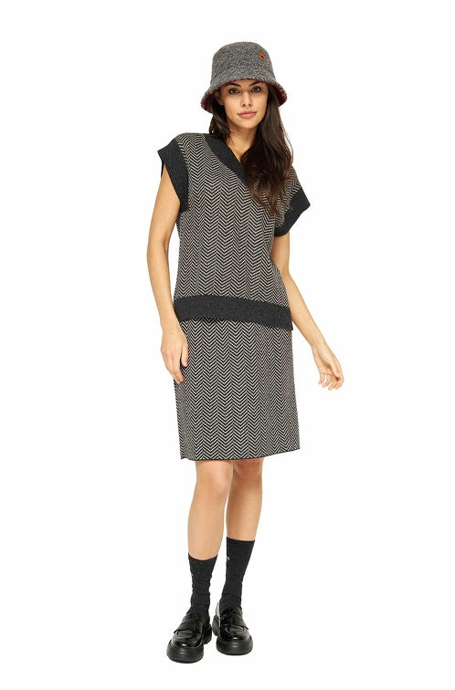 Rock DALIA aus 100% Baby Alpaka