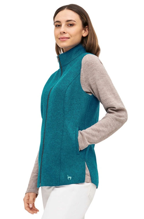 Walk-Weste AVELINA aus 60% Alpaka