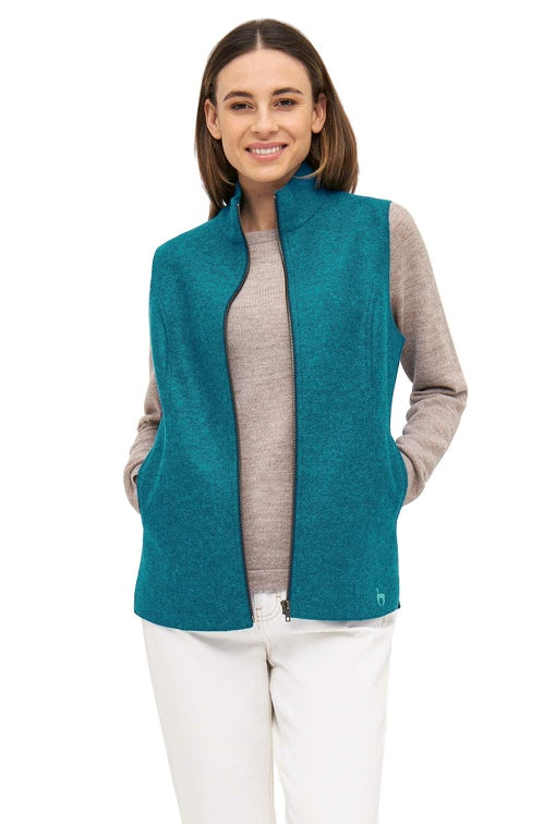 Walk-Weste AVELINA aus 60% Alpaka