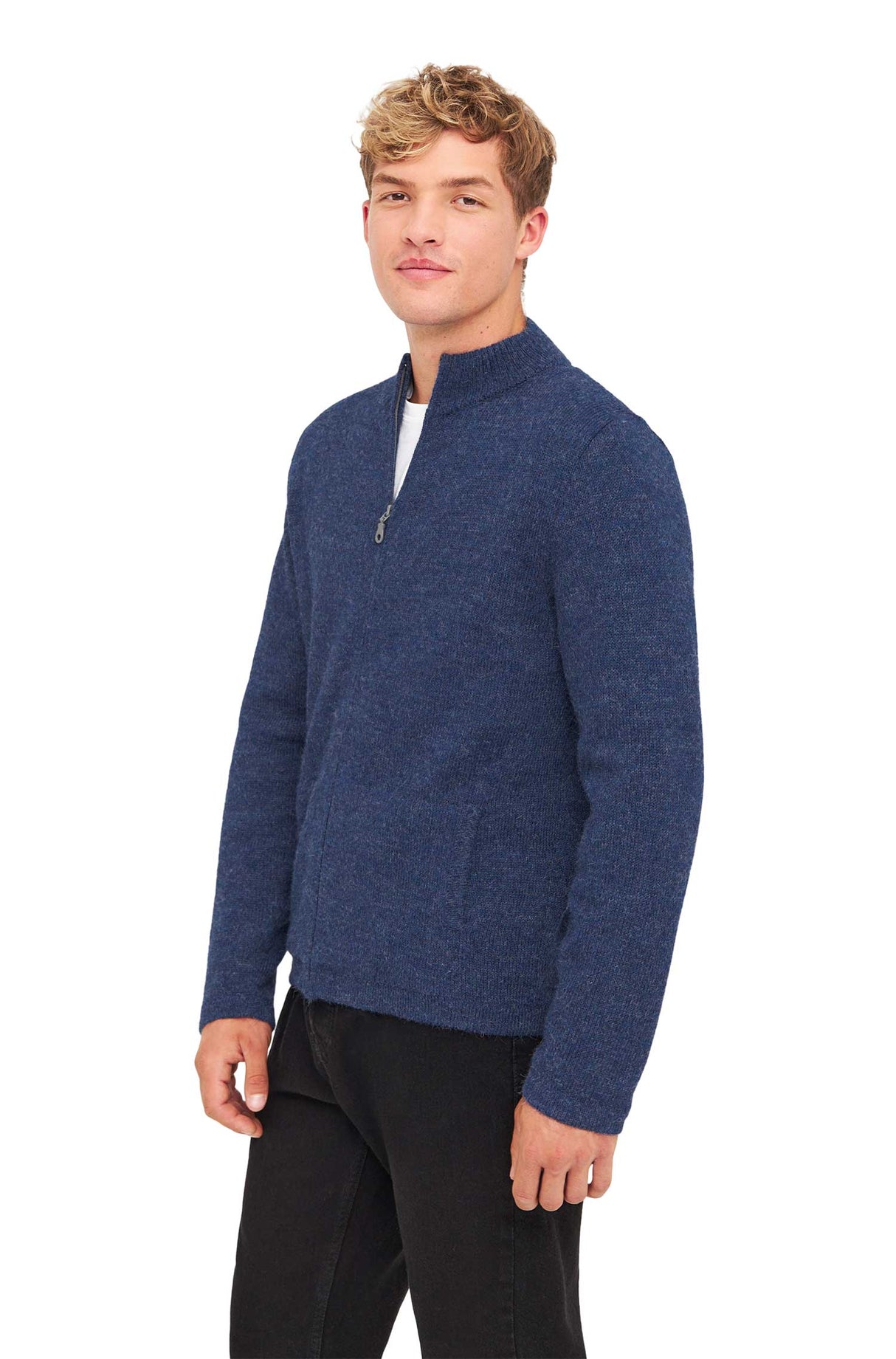 Strickjacke Outdoor Herren BEAU aus 100% Alpaka