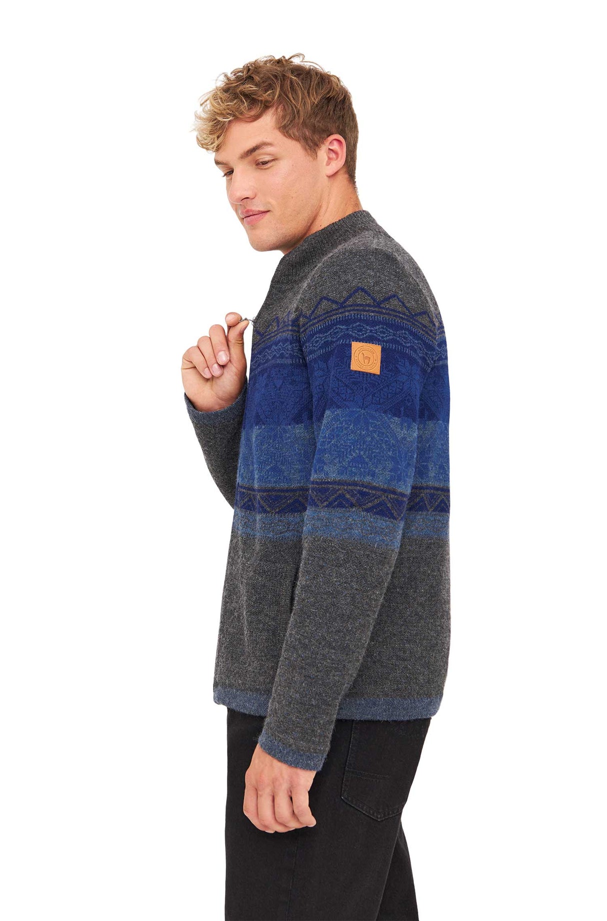 Strickjacke GAEL aus 100% Alpaka