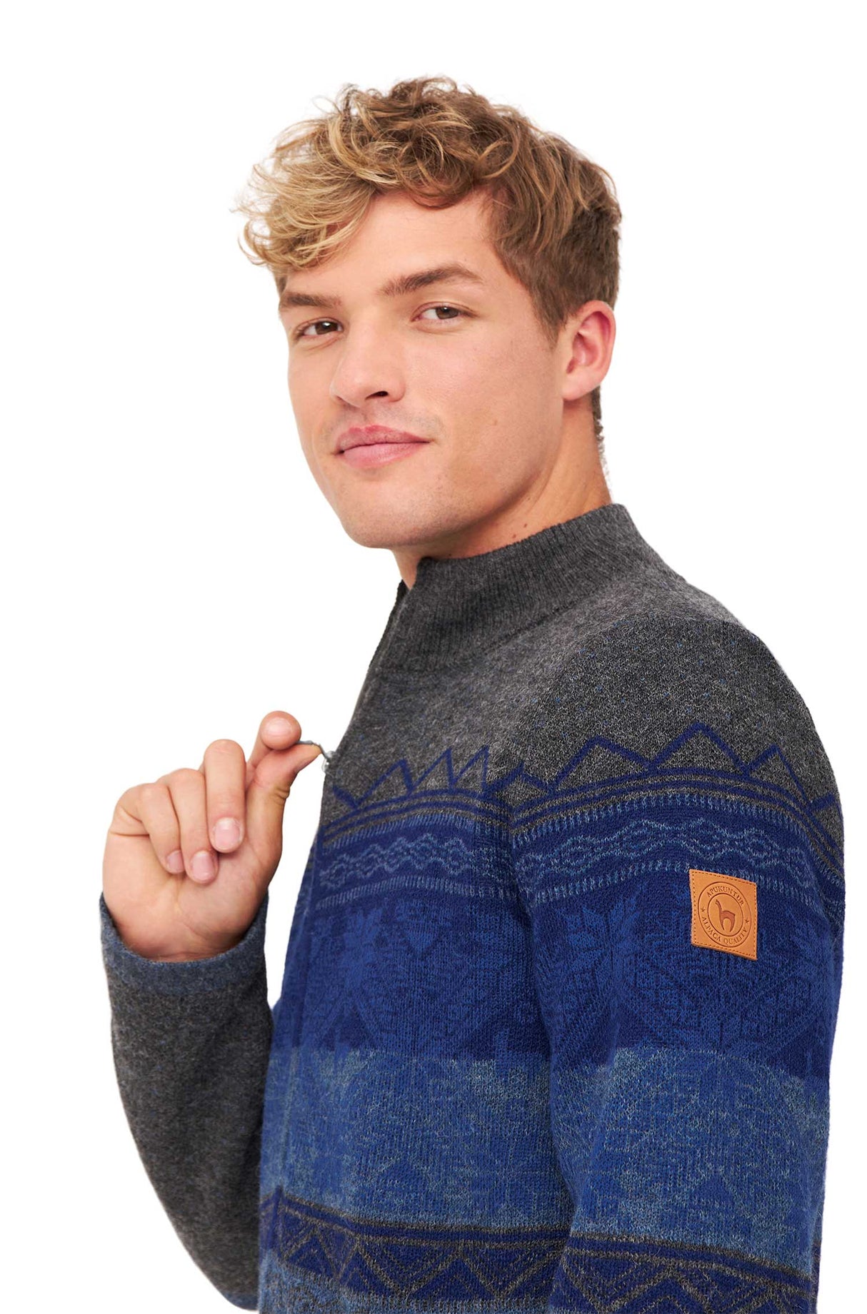 Strickjacke GAEL aus 100% Alpaka