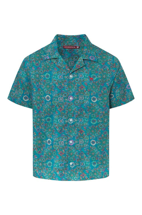 Hemd FLORAL ETHNO aus Bio-Pima-Baumwolle