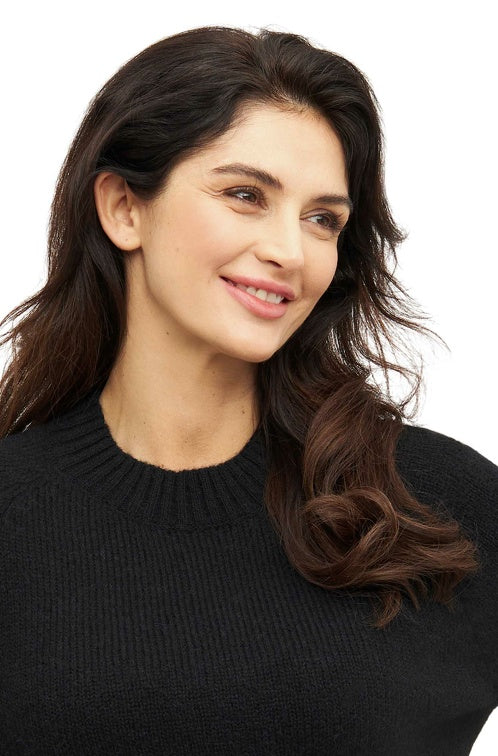 Kurzarm-Pullover PACA aus 87% Alpaka und 13% Merino