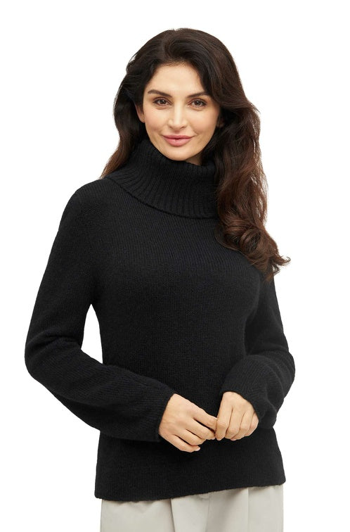 Rollkragenpullover PACA aus 87% Alpaka und 13% Merino