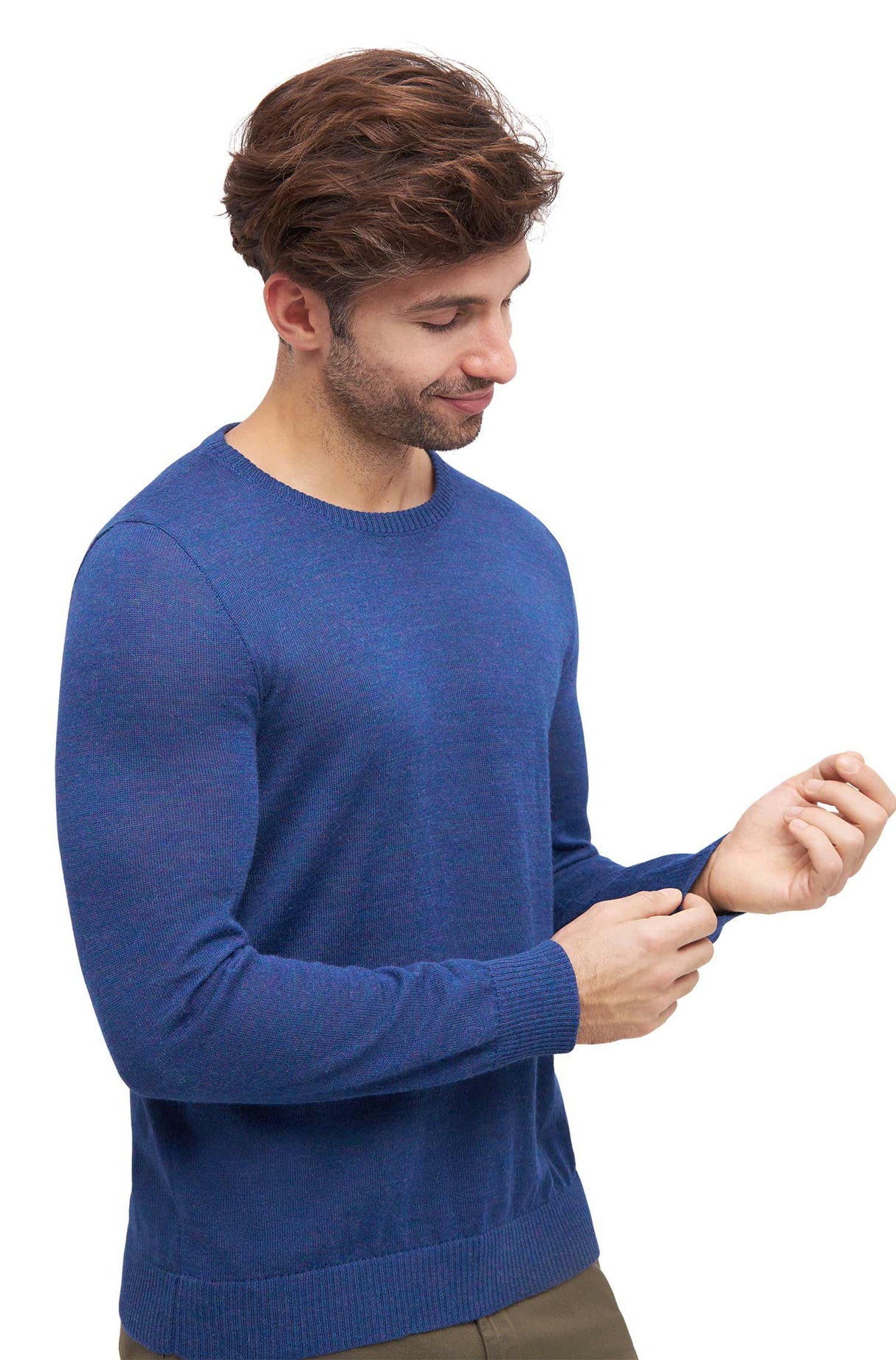 Herren Pullover APUSENTIAL aus 100% Alpaka