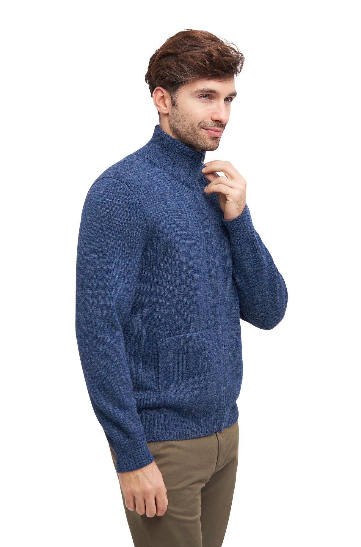 Strickjacke RONALDO XXXL aus 100% Alpaka