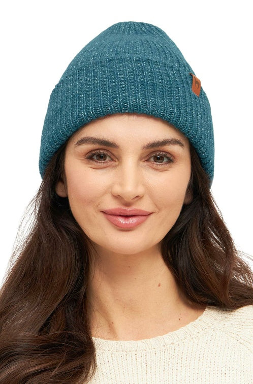 Alpaka Mütze PACA mit Merino ultramarin one-size