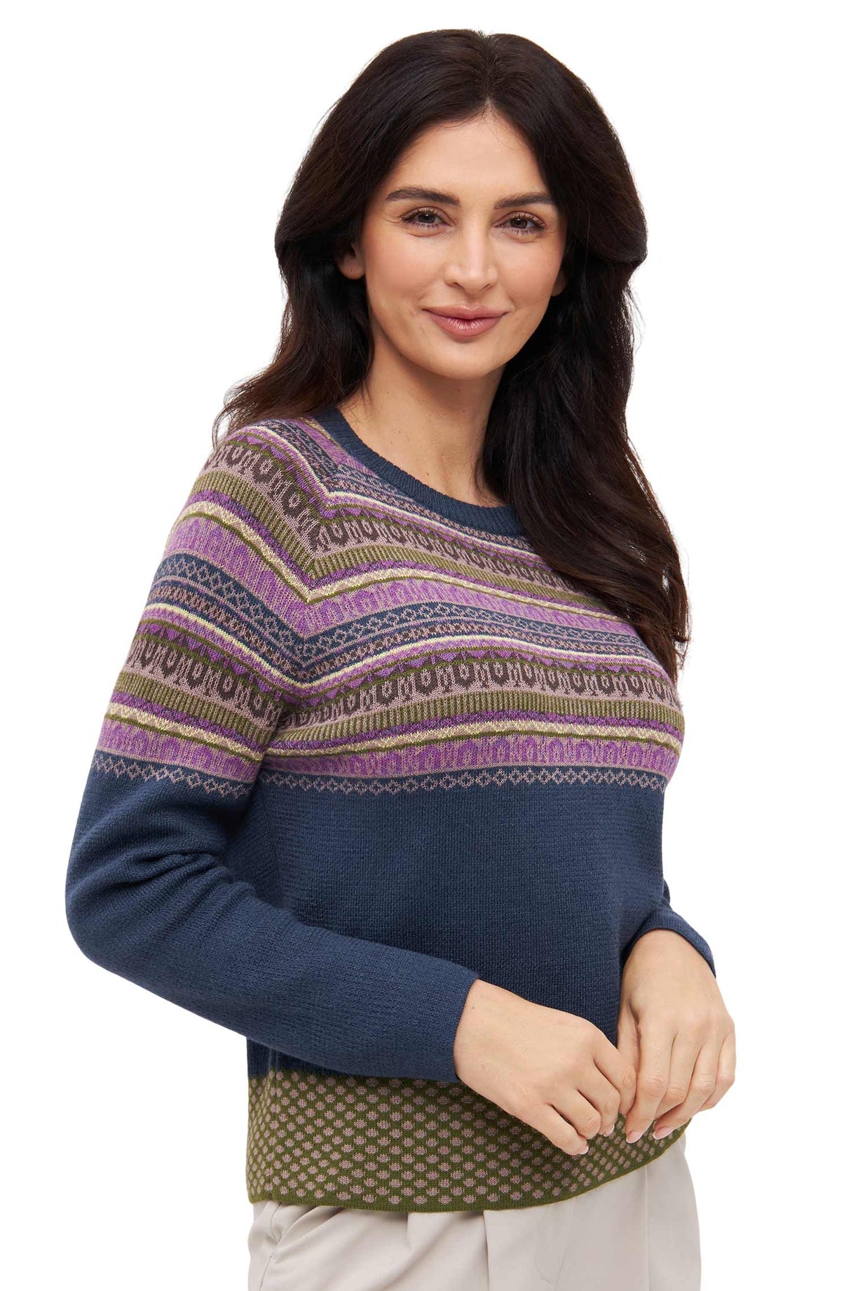 Pullover COLORES ANDEN aus 100% Alpaka