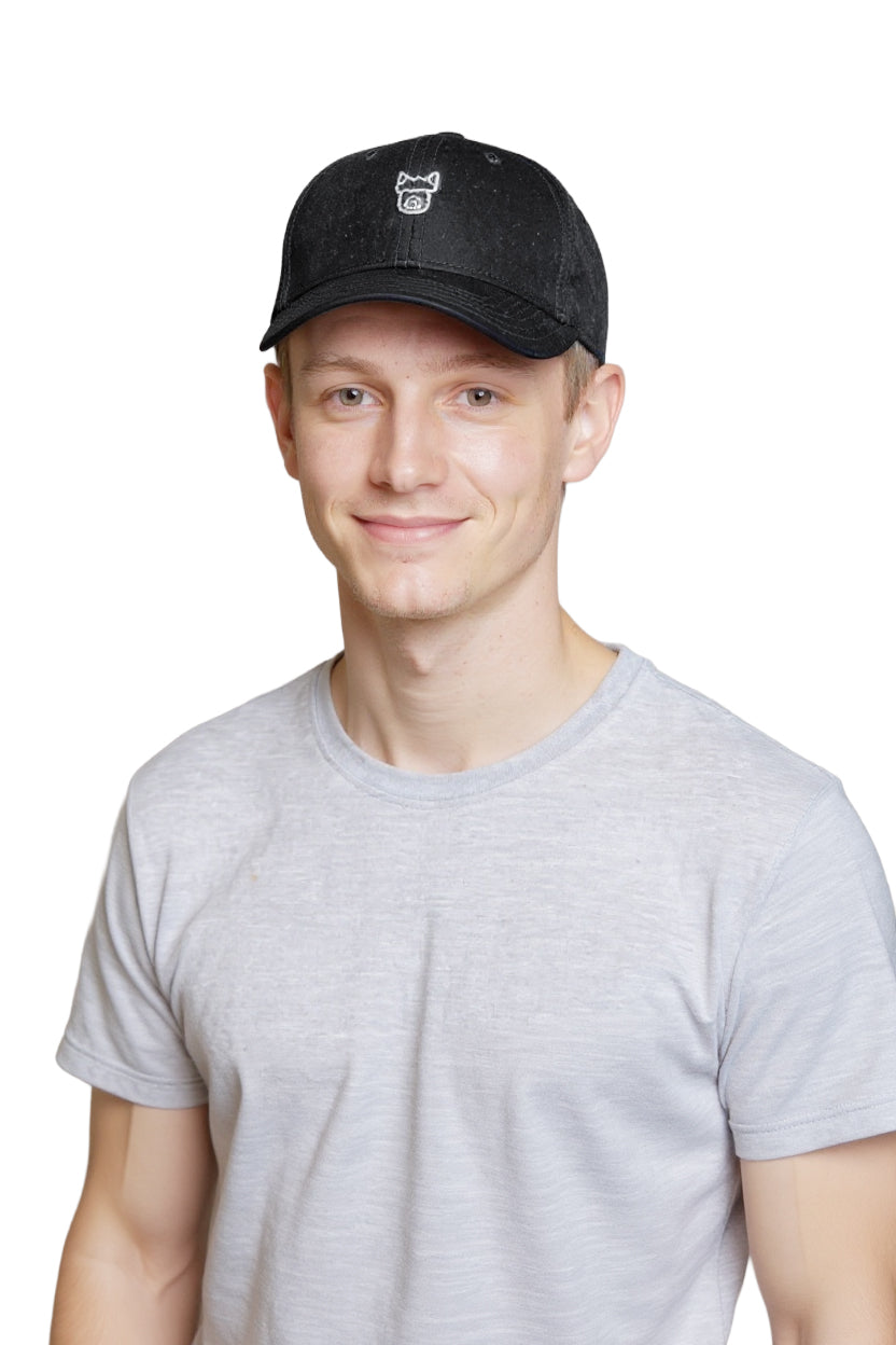 Cap aus 100% Bio-Baumwolle 🌿 mit gesticktem Alpaka-Logo