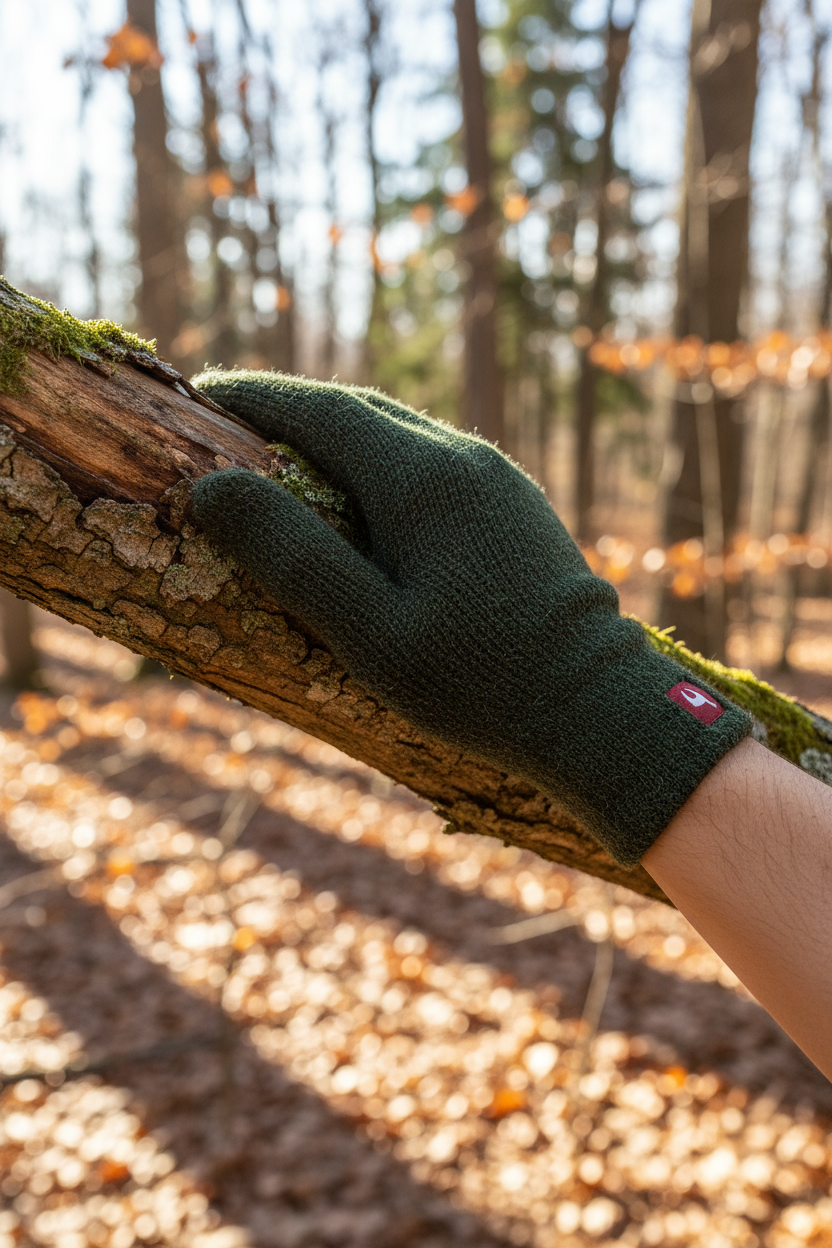 Finger gloves UNI made of 100% alpaca