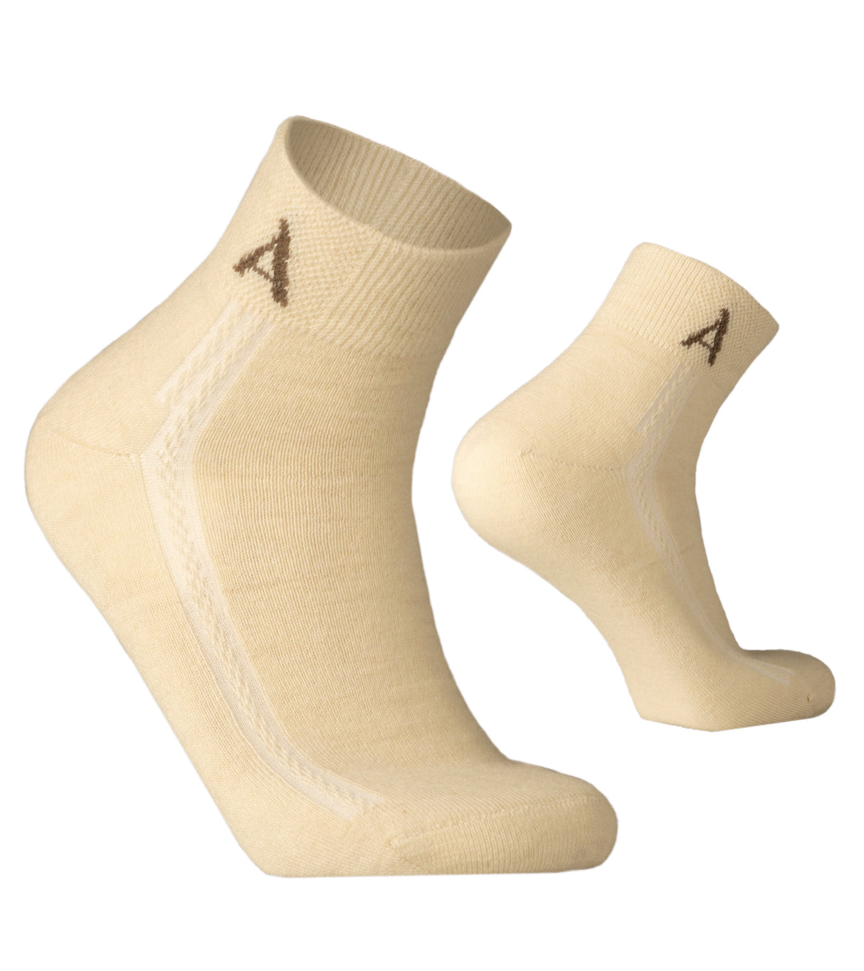 NEU! Alpaka Kuschel- und Bettsocken - 78% Alpaka natur