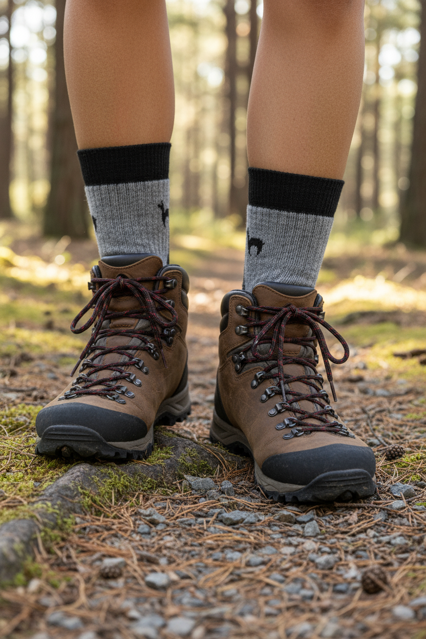 Alpaka TREKKING-Socken - 52% Alpaka