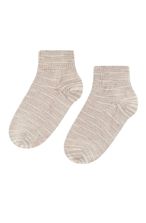 Alpaka Socken FREIZEIT meliert - 52% Alpaka