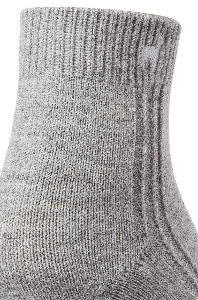 Alpaka WOHLFÜHLSOCKEN mit Aloe Vera - 52% Alpaka - grau