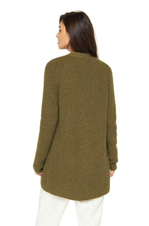 Strickjacke CARICE mit 56% Alpaka und Merino