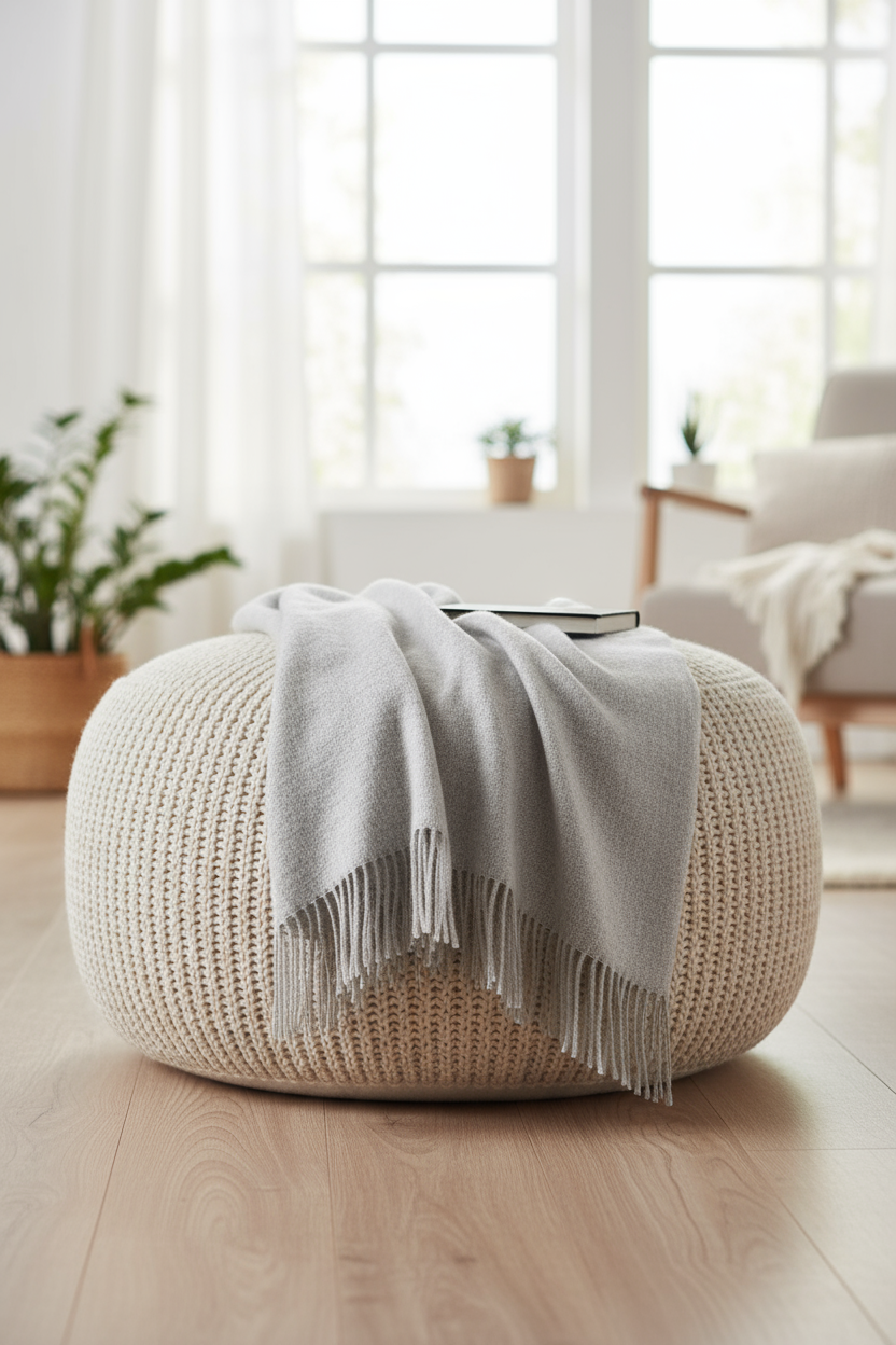 Alpaka Tagesdecke UNI - 100% Alpaka - 5 Farben