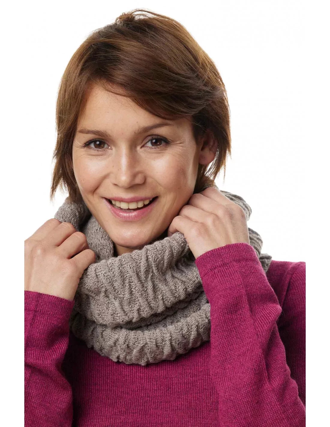 Ringschal BIESEN aus 100% Alpaka