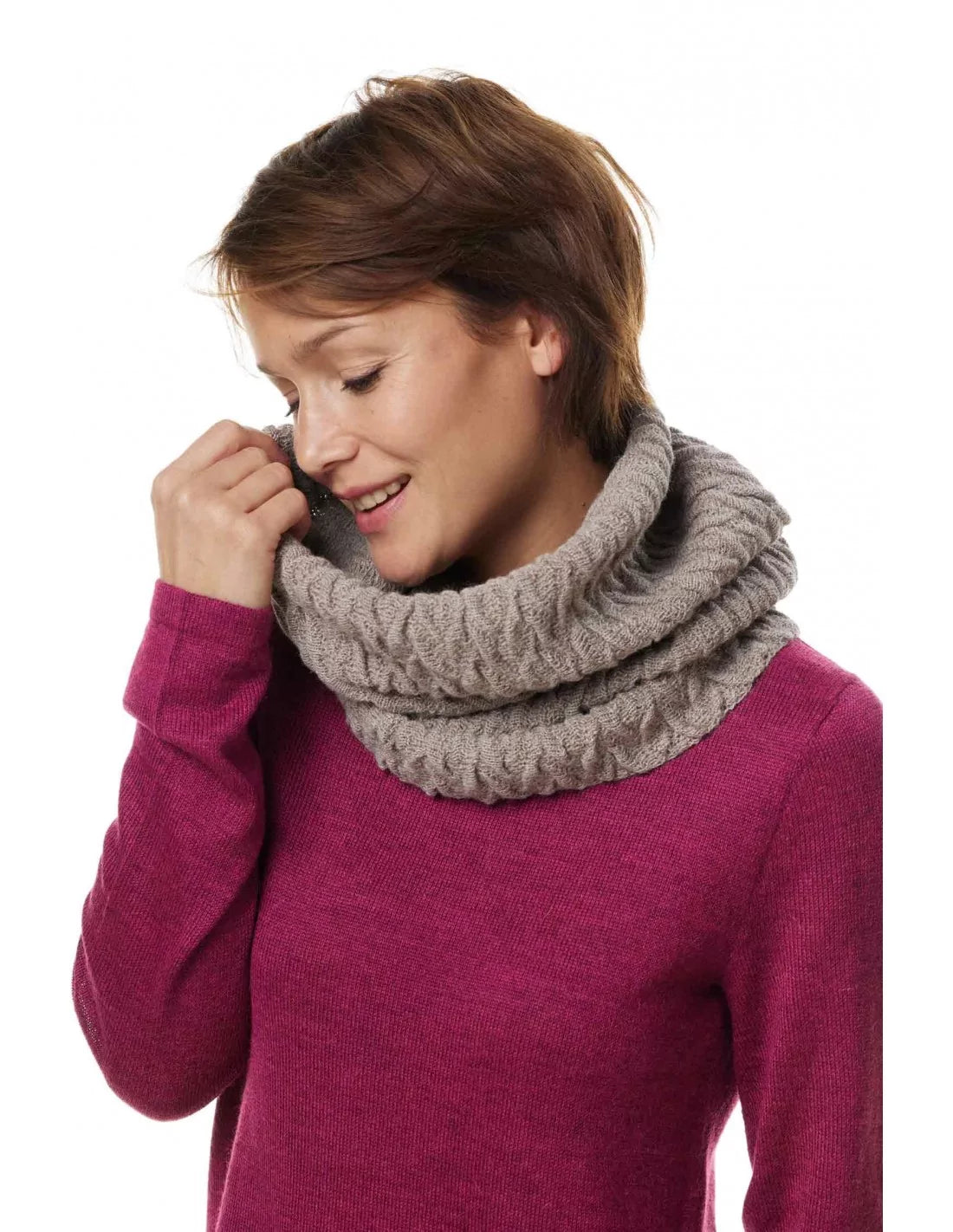 Ringschal BIESEN aus 100% Alpaka