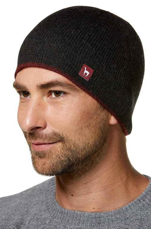 Alpaka WENDEMÜTZE - 100% Alpaka