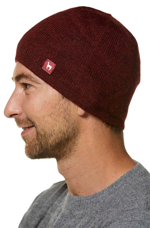 Alpaka WENDEMÜTZE - 100% Alpaka