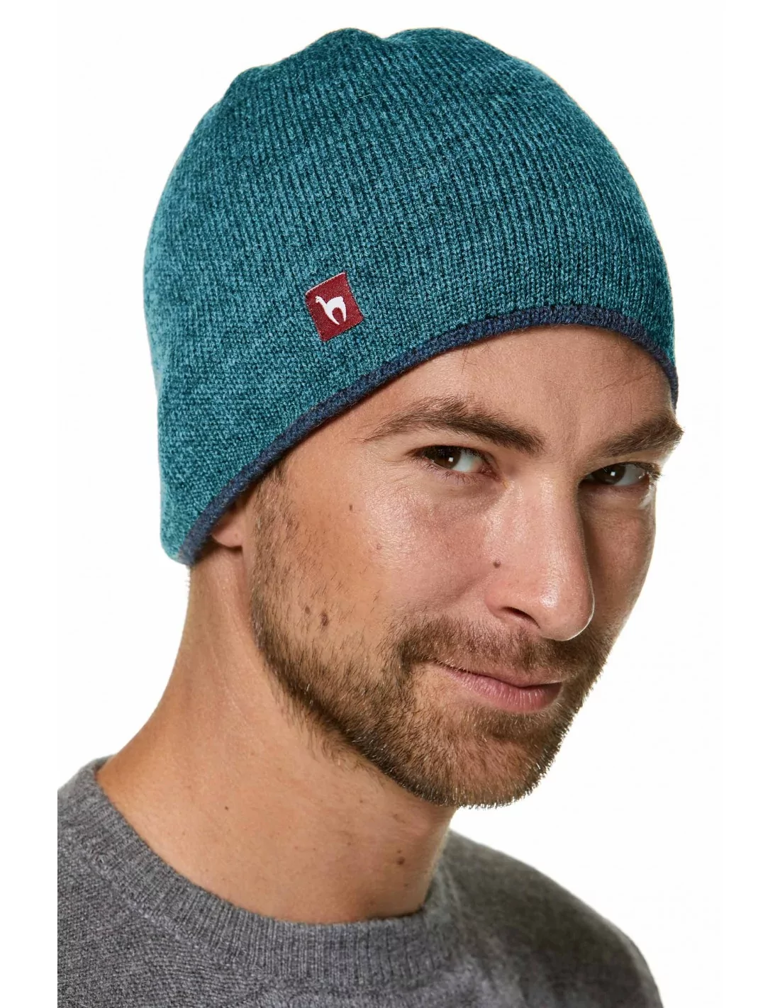 Alpaka WENDEMÜTZE - 100% Alpaka