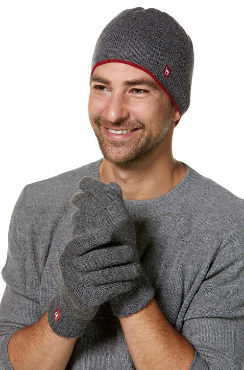 Alpaka WENDEMÜTZE - 100% Alpaka