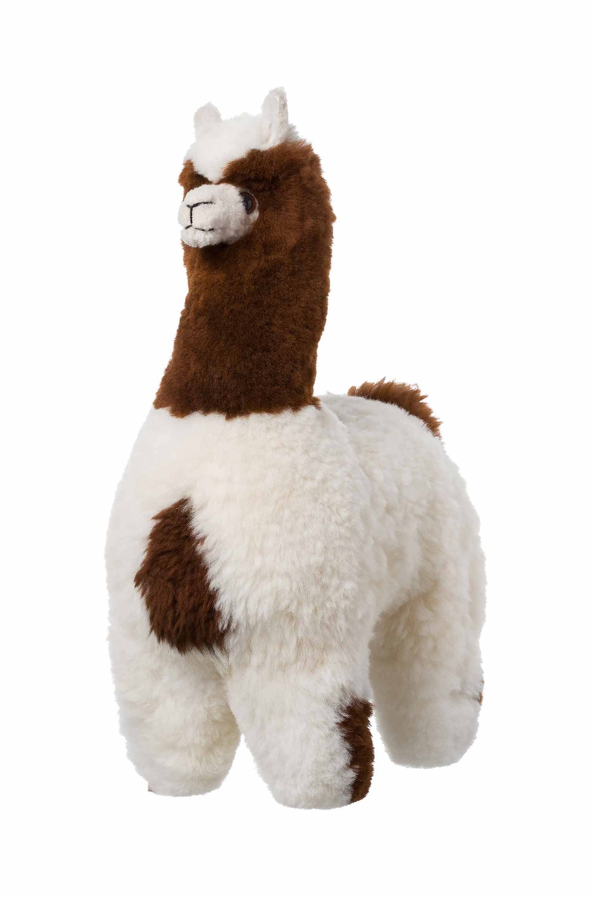 KUSCHELIGES FELLTIER (50cm) aus Alpaka Fell gemischt 50 cm