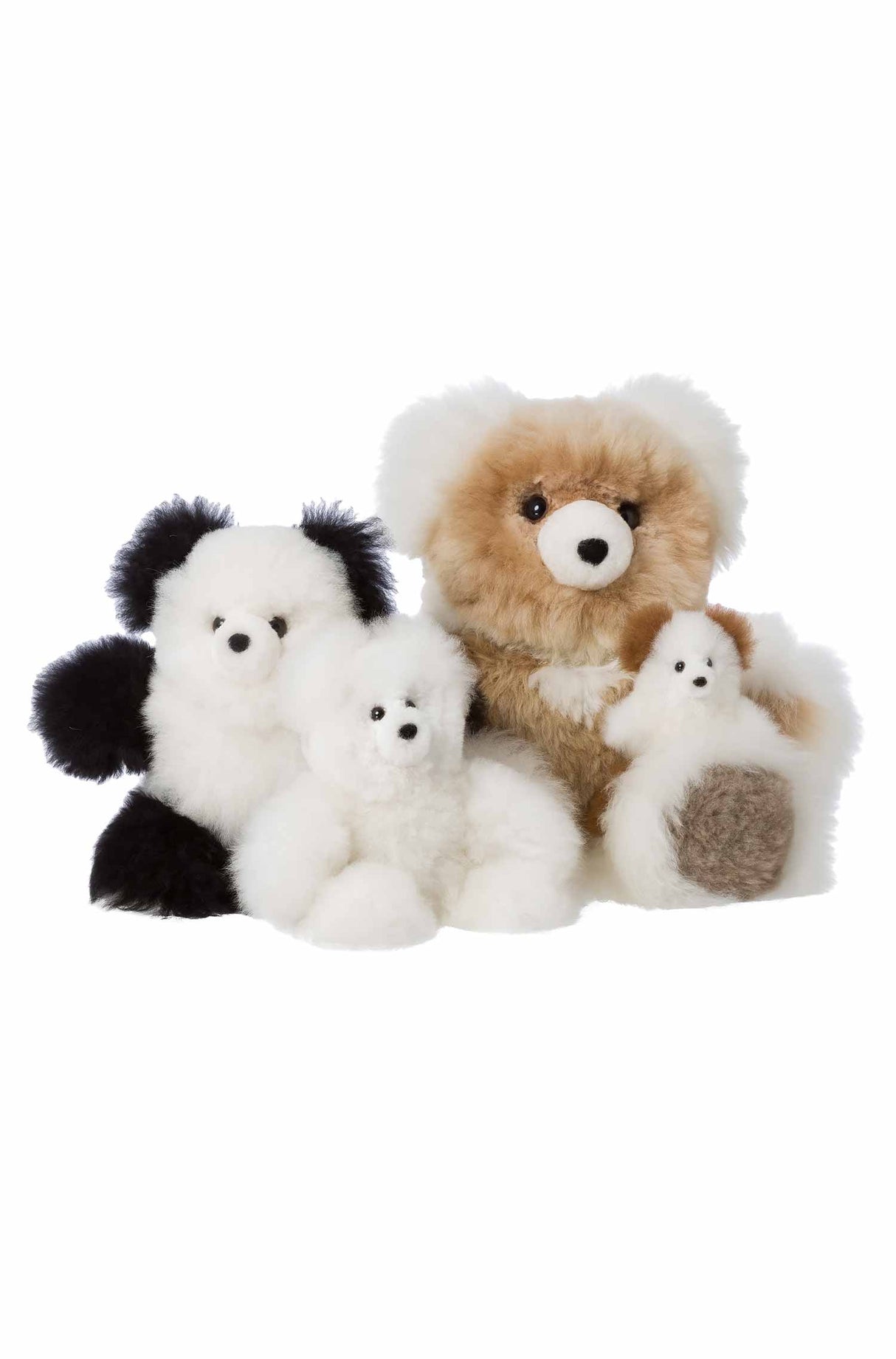 Kuscheltier TEDDY (50cm) aus 100% Alpaka Fell