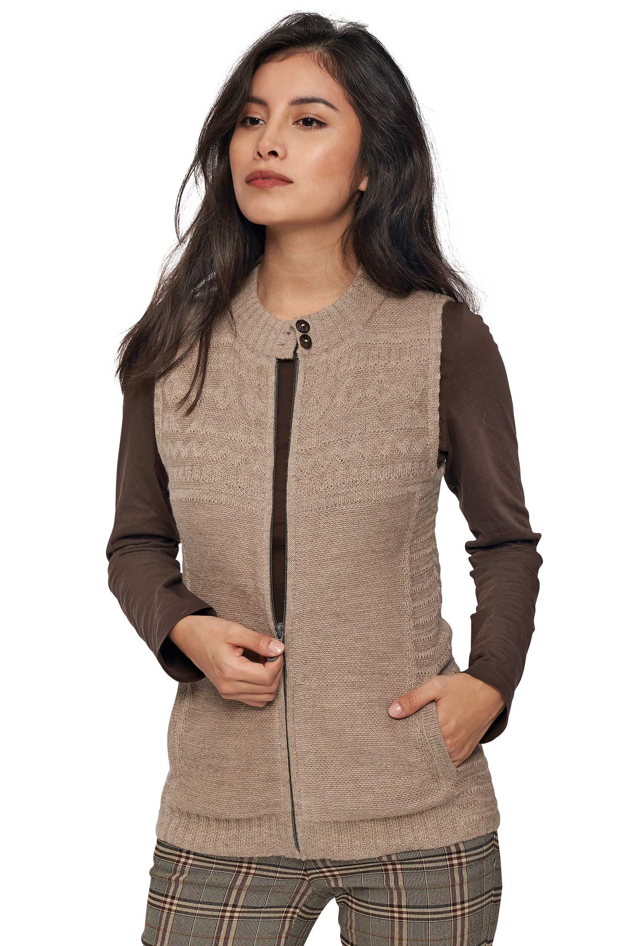 Weste MUJAL aus 100% Alpaka