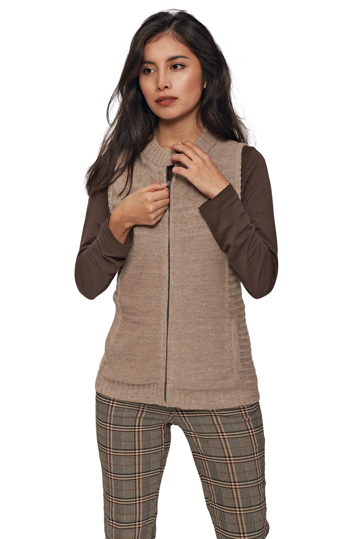 Weste MUJAL aus 100% Alpaka