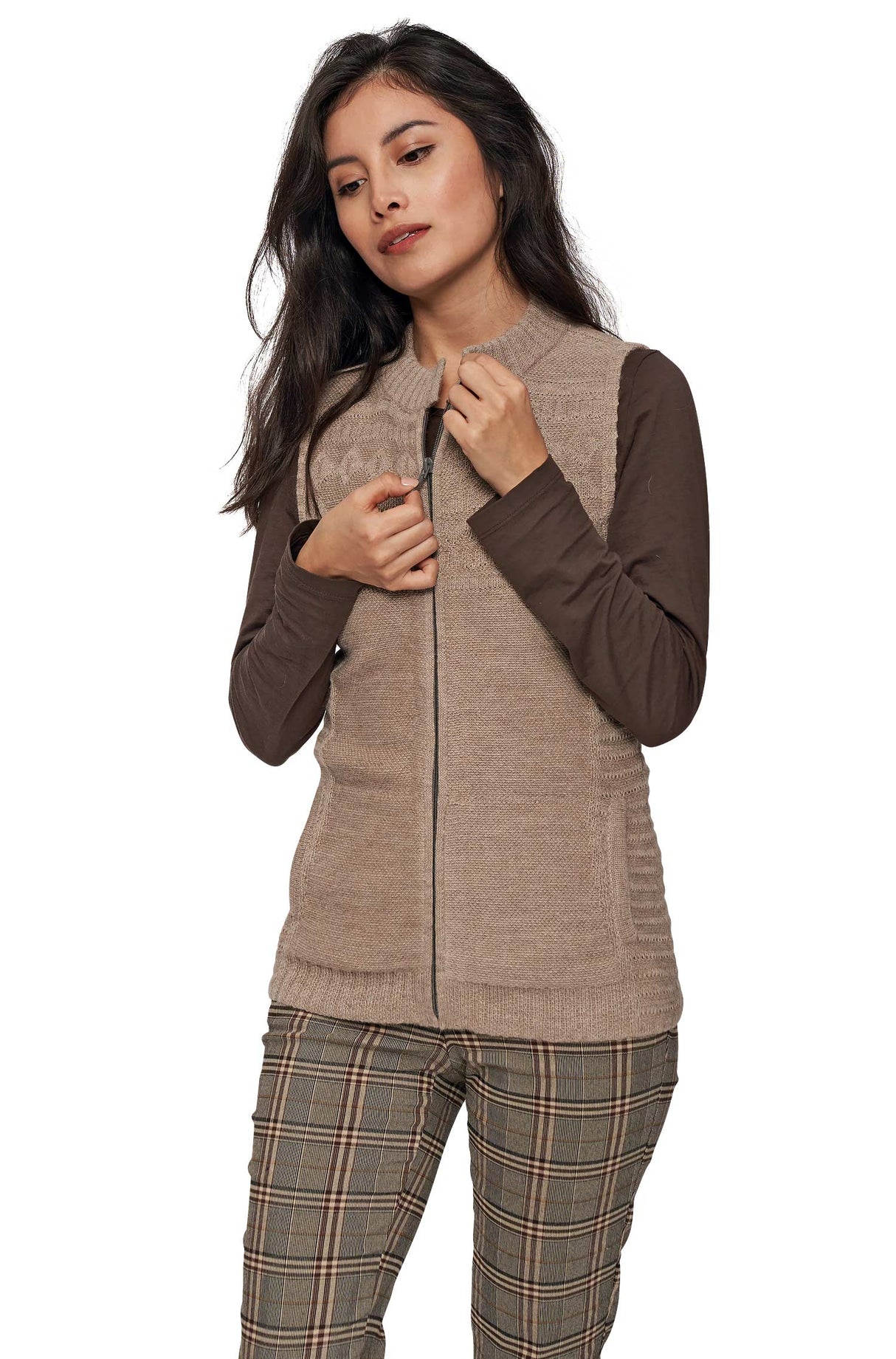 Weste MUJAL aus 100% Alpaka