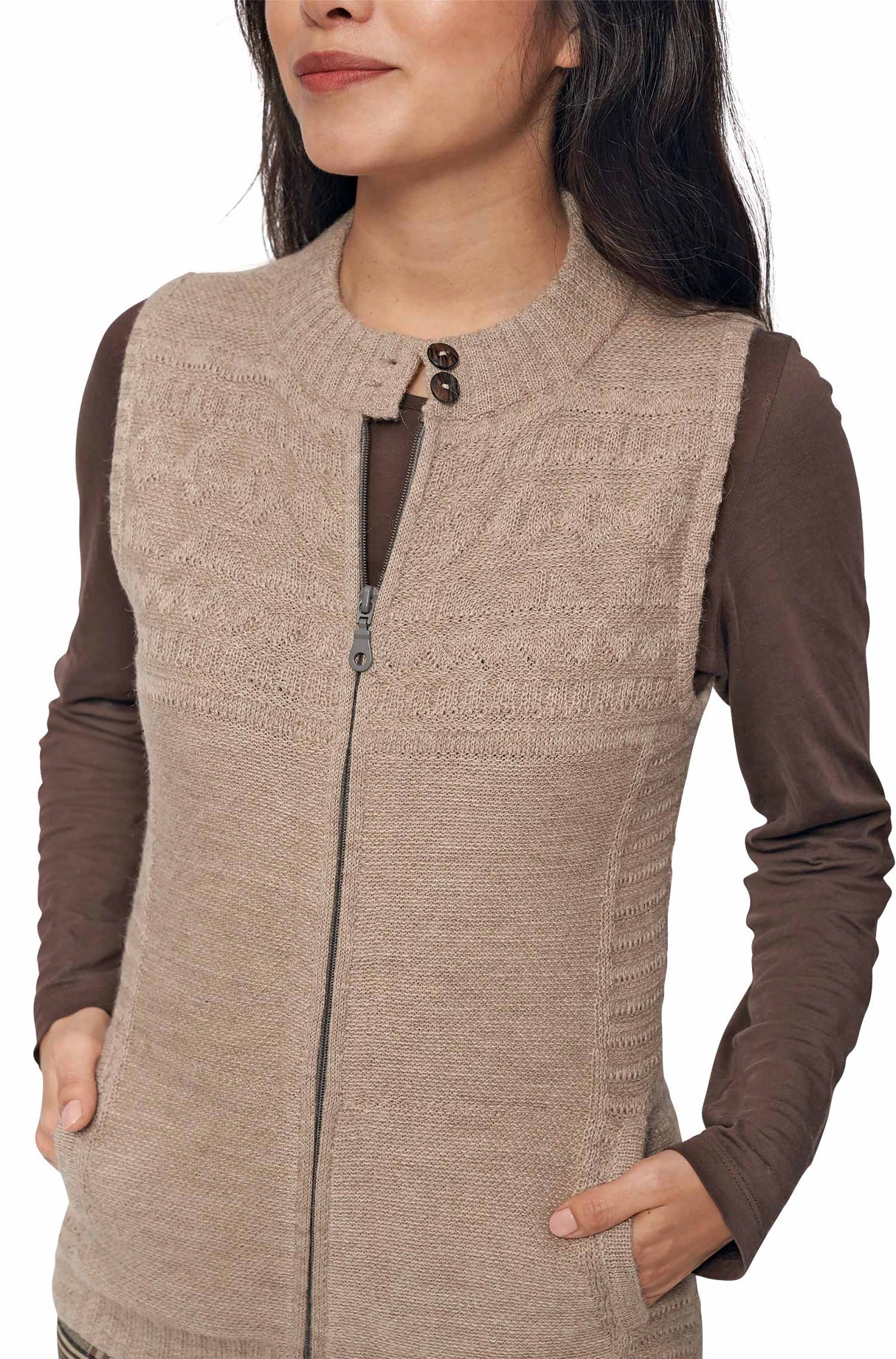 Weste MUJAL aus 100% Alpaka